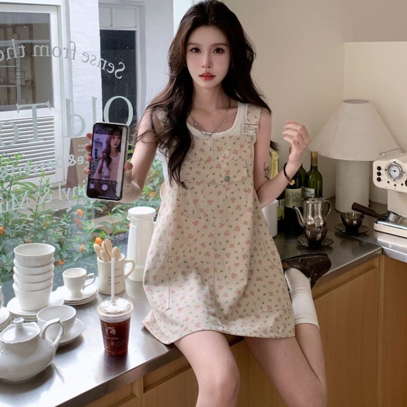 Women'S Fashion Overalls - 2026 Summer New Age-reducing Cute Denim