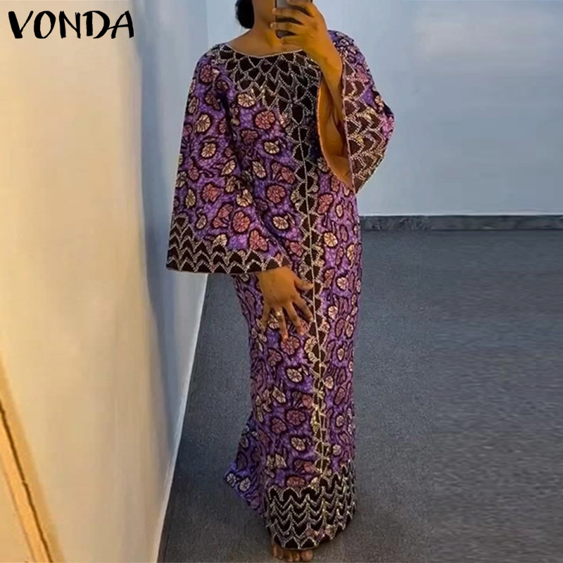 Maxi Dress Boho - Plus Size VONDA Bohemian Dress 2026