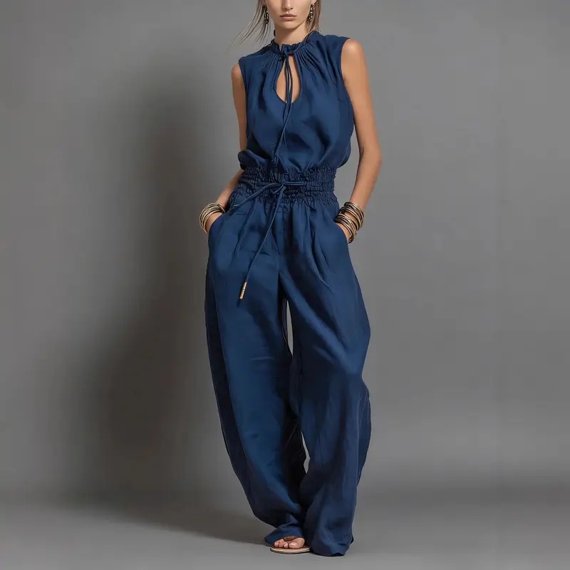 Women'S Fashion Overalls - Women Jumpsuits For Summer Sleeveless Elastic
