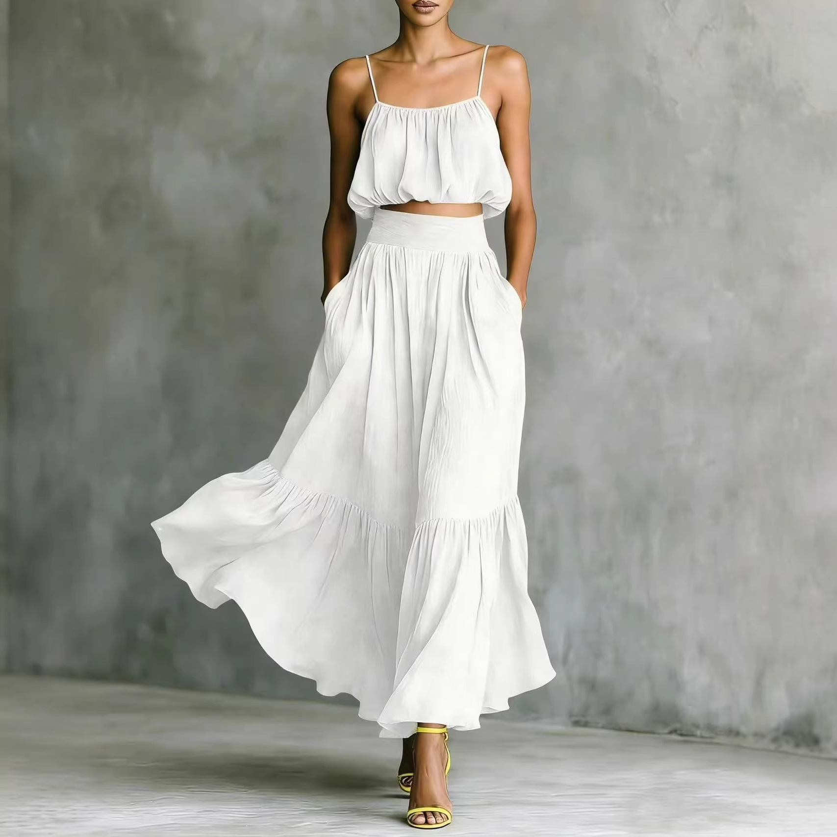 Women Summer 2 Piece Outfits R - Maxi Dress Boho ulasan dan harga