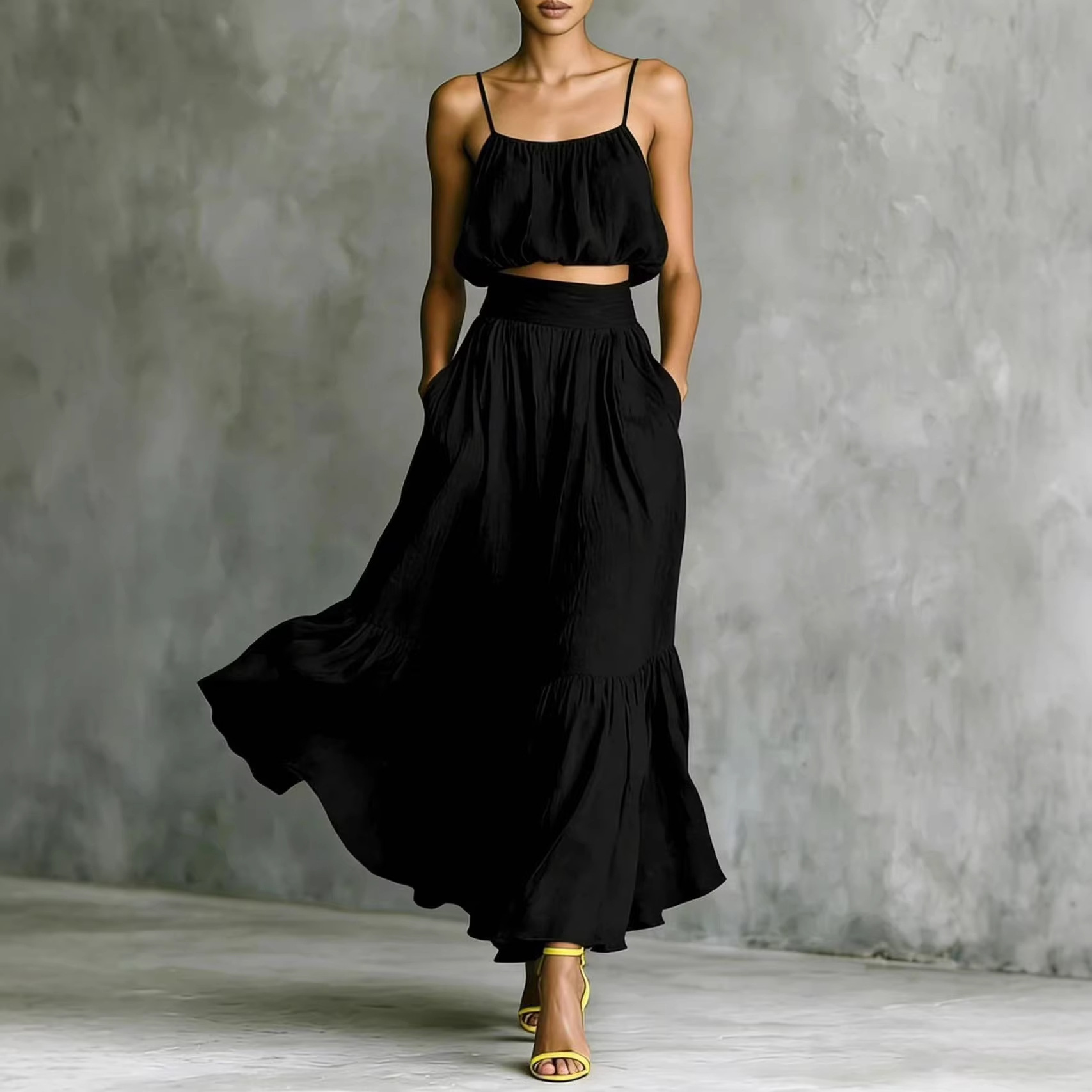 Women Summer 2 Piece Outfits R - Maxi Dress Boho ulasan dan harga