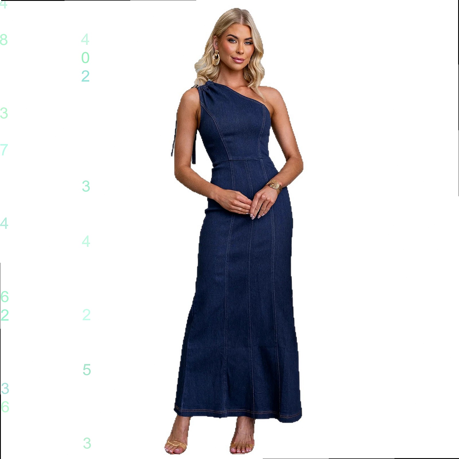 Spring Summer Denim Dress Dres - Women'S Fashion Overalls ulasan dan harga