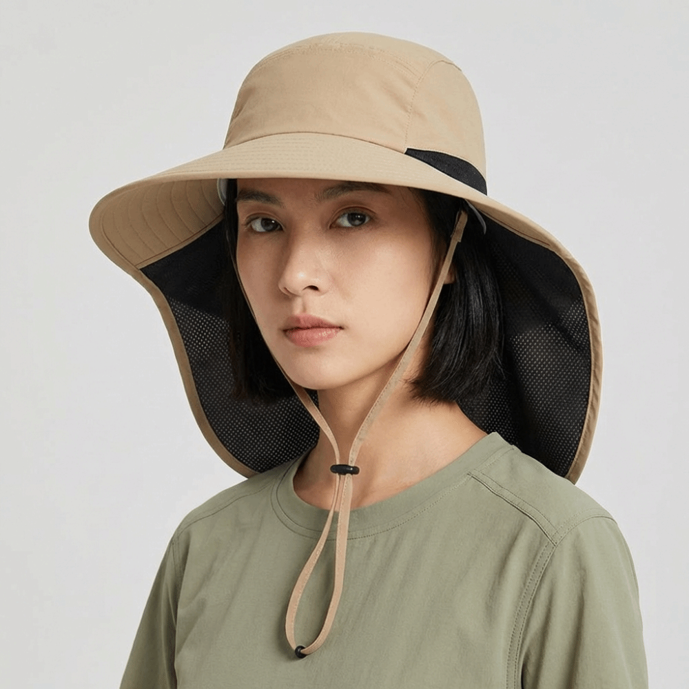 Fashion Wide Brim Outdoor Sun  - Women'S Fashion Hats ulasan dan harga