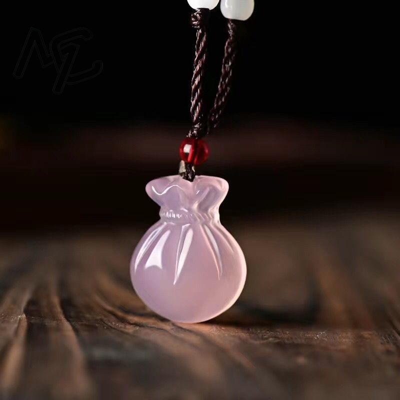 Natural Agate Blessing Bag Pen - Women'S Fashion Jewellery ulasan dan harga