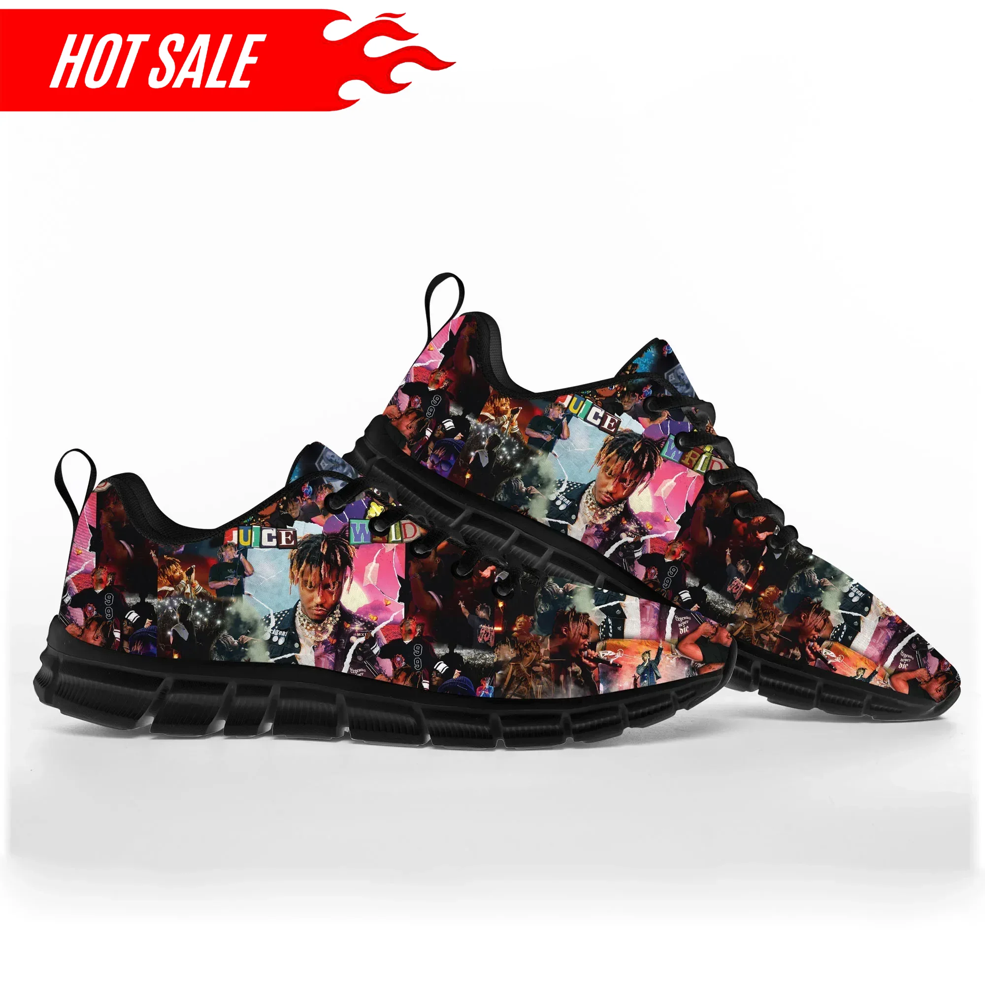 Hot Juice Wrld Hip Hop Rapper  - Women'S Fashion Gym Shoes ulasan dan harga