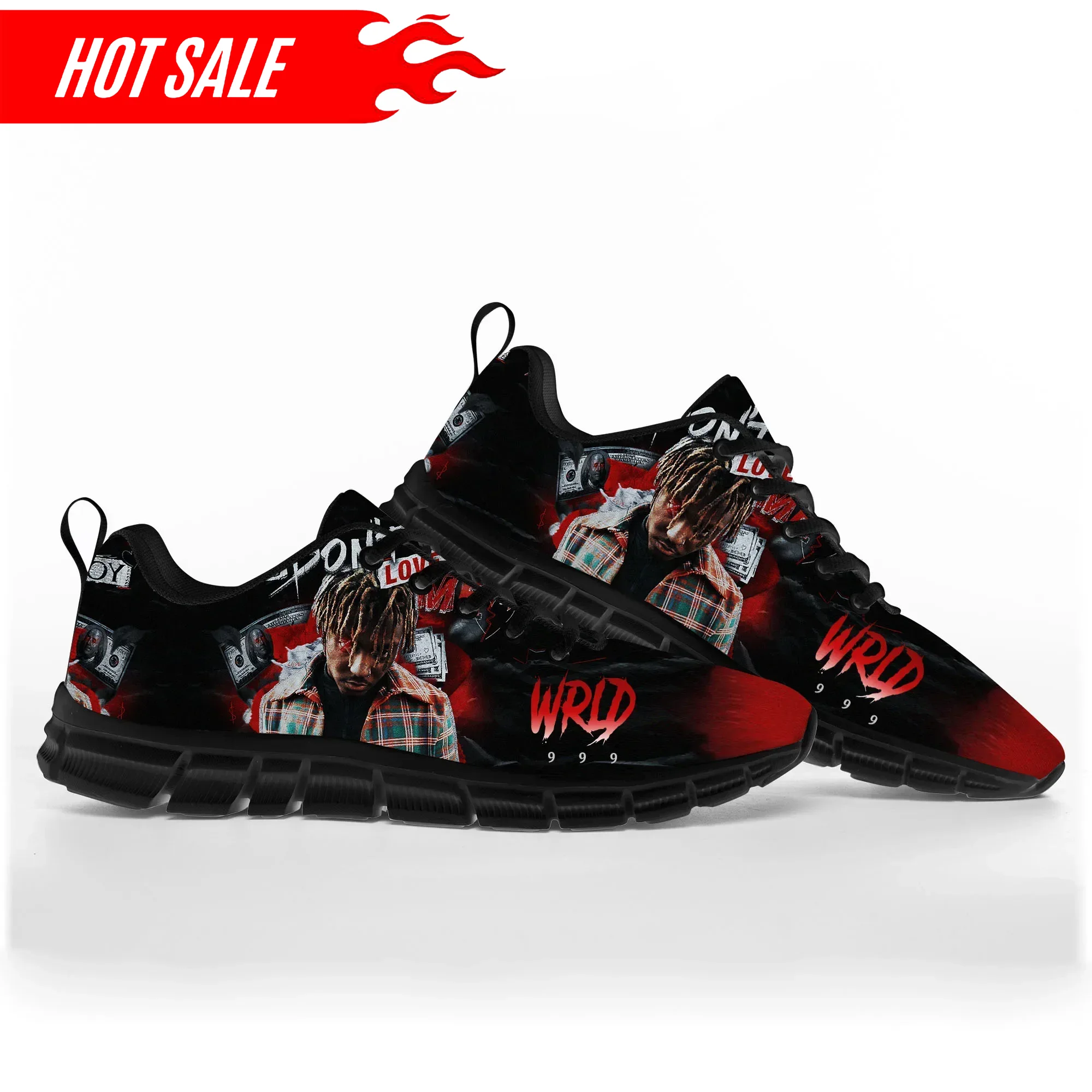 Hot Juice Wrld Hip Hop Rapper  - Women'S Fashion Gym Shoes ulasan dan harga