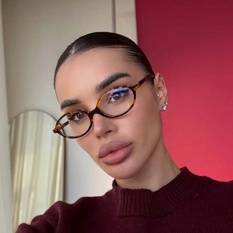Vintage Oval Sunglasses Women  - Women'S Fashion Reading Glasses ulasan dan harga