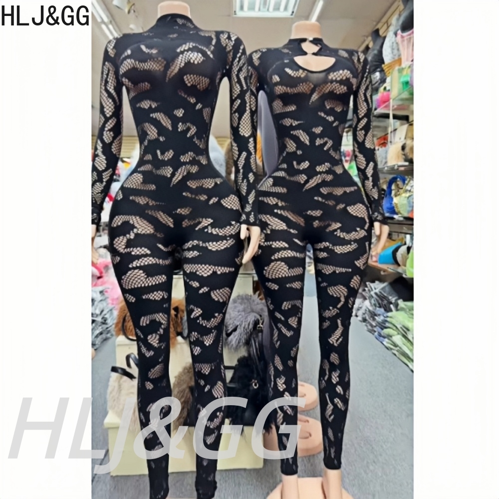 HLJ&GG Sexy Lace See Through H - Women'S Fashion Overalls ulasan dan harga