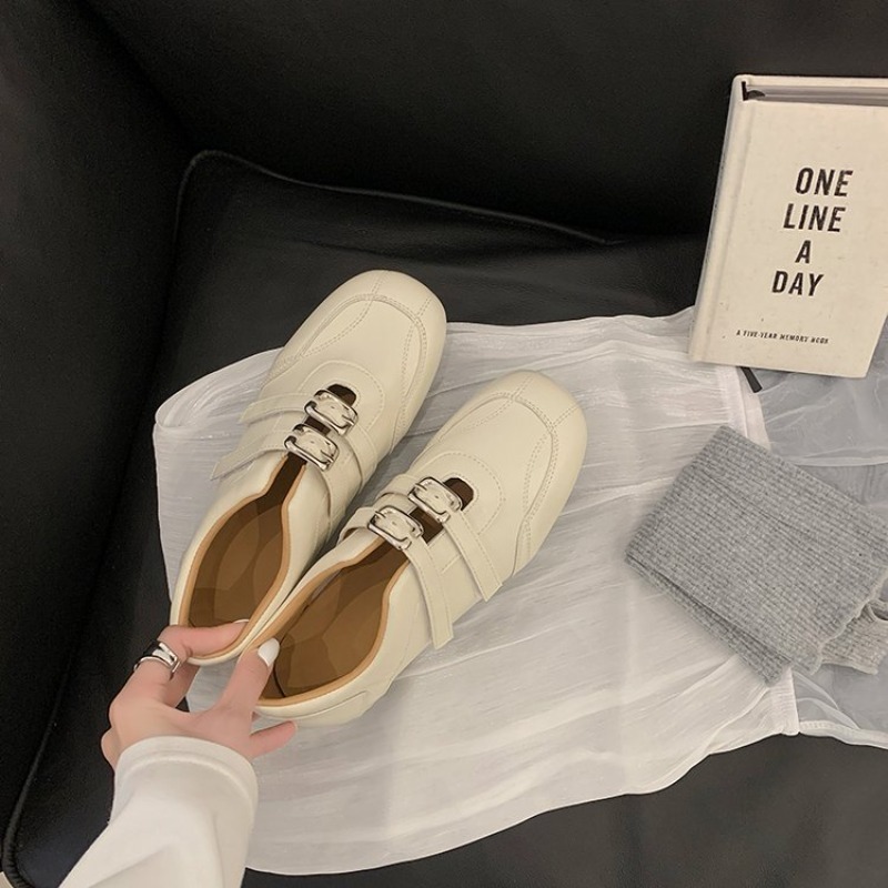 Fashion Women Round Toe Double - Women'S Fashion Walking Shoes ulasan dan harga
