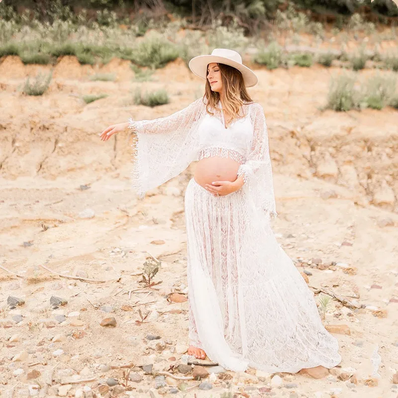Boho Maxi Lace Dress Pregnant  - Maxi Dress Boho ulasan dan harga