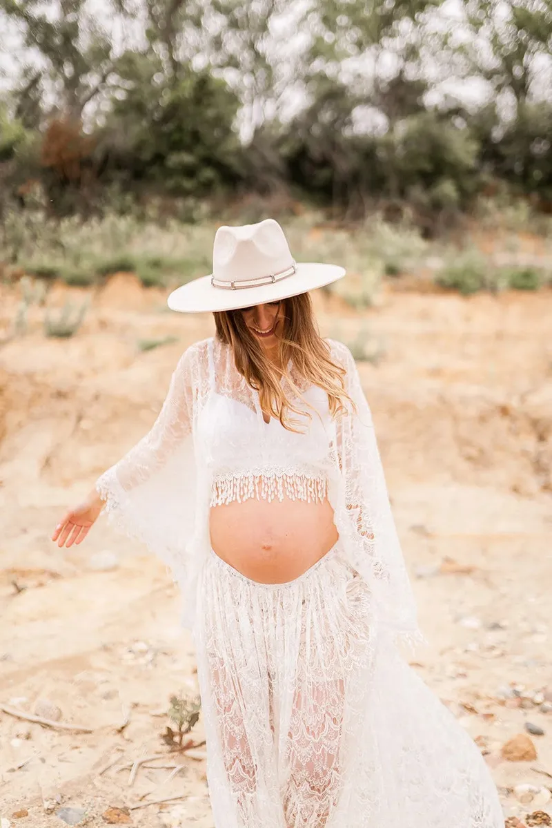Boho Maxi Lace Dress Pregnant  - Maxi Dress Boho ulasan dan harga