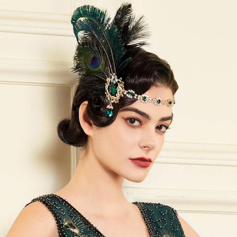 Flapper Accessories Set 1920s  - Women'S Fashion Roaring 20S ulasan dan harga