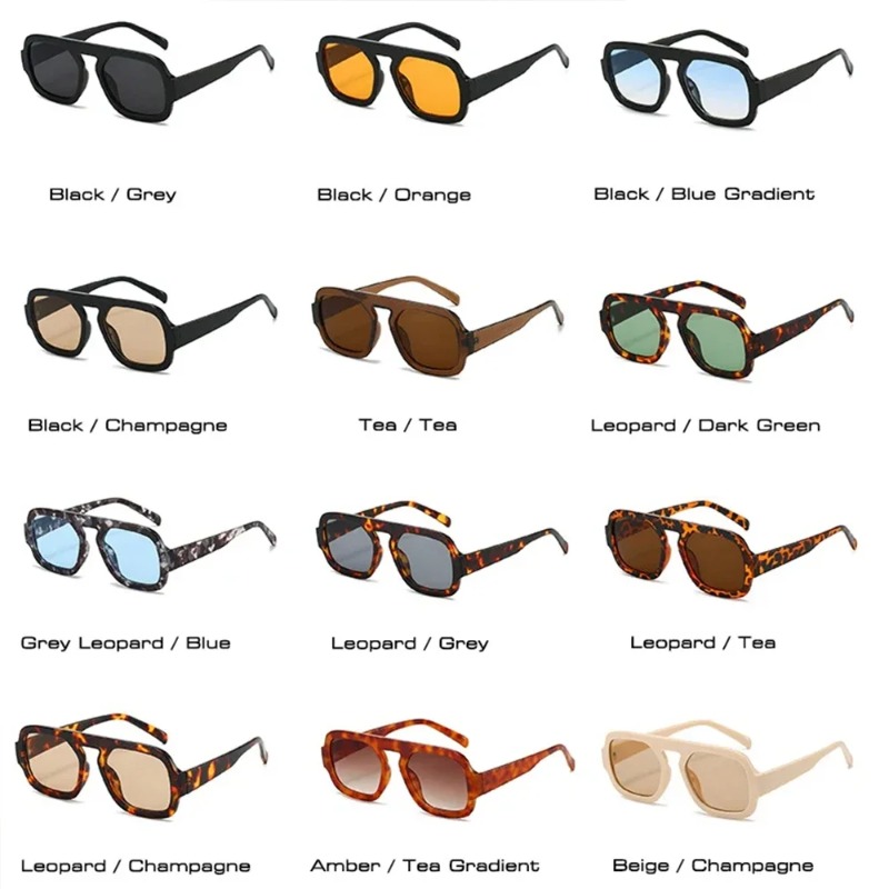 Retro Square Sunglasses Women  - Women'S Fashion Reading Glasses ulasan dan harga