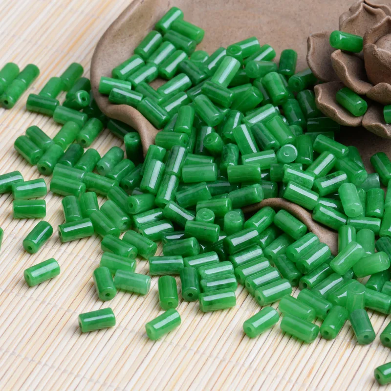 10pc Green Jade Gourd Leaves B - Women'S Fashion Jewellery ulasan dan harga