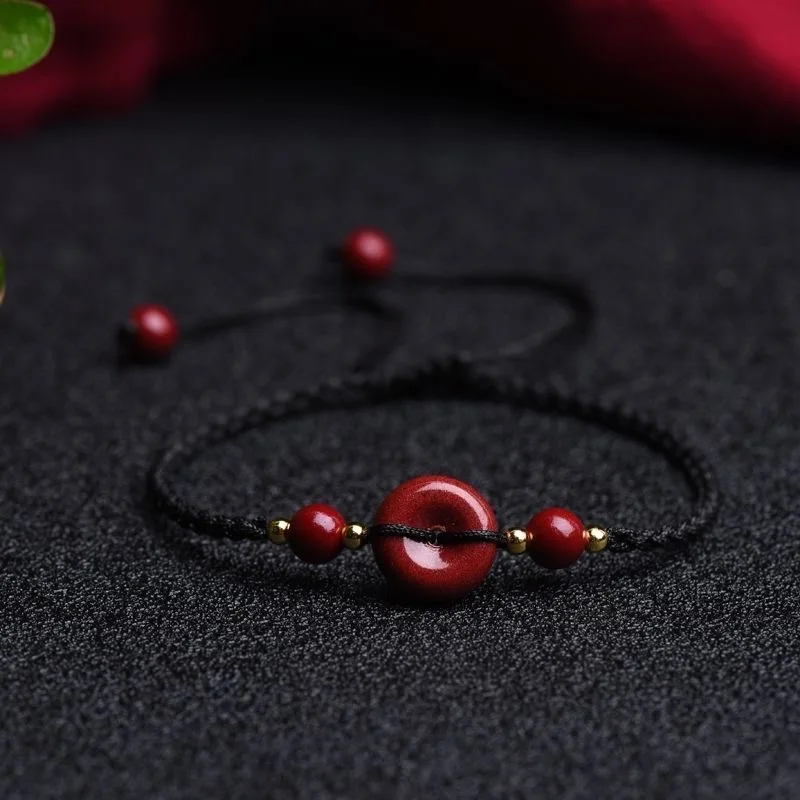 Customized Natural Red Cinnaba - Women'S Fashion Jewellery ulasan dan harga