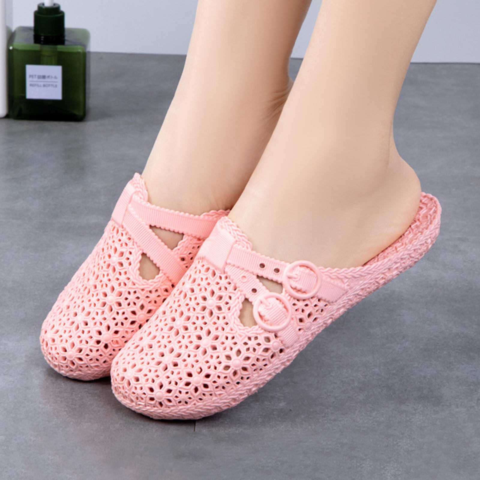 Wrap-Toe Breathable Slippers S - Women'S Fashion Walking Shoes ulasan dan harga