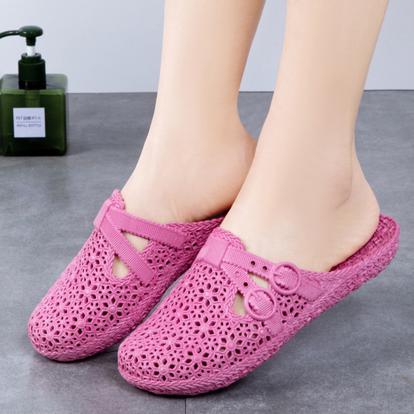 Wrap-Toe Breathable Slippers S - Women'S Fashion Walking Shoes ulasan dan harga
