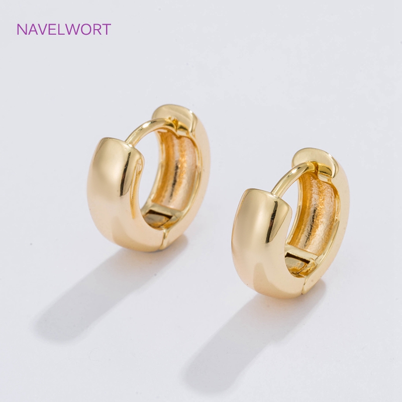 6 Sizes Gold Plated Circle Hoo - Women Fashion Jewellery ulasan dan harga