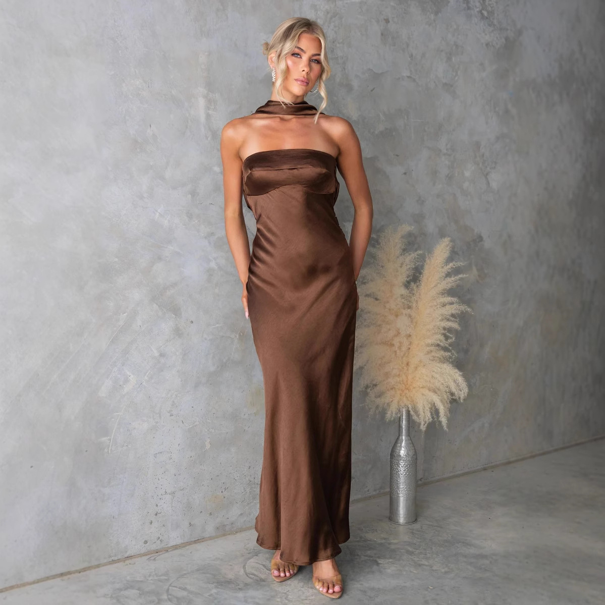 25 Summer New Women's Sexy Hal - Maxi Dress Boho ulasan dan harga