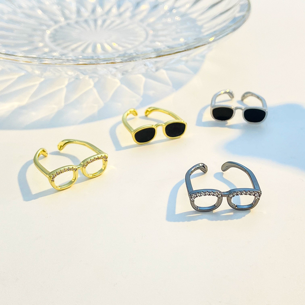 Small Crystal Glasses-shape Fi - Women'S Fashion Jewellery ulasan dan harga