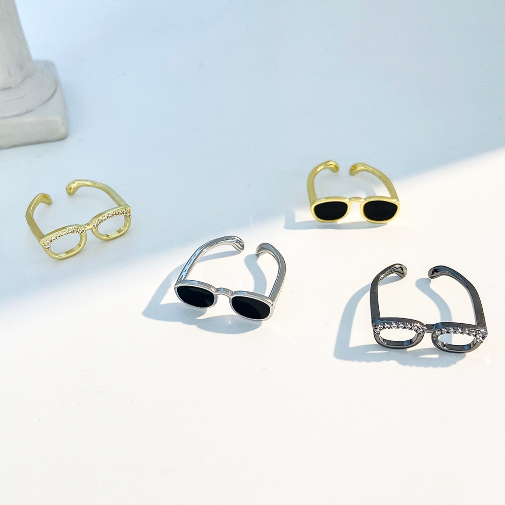 Small Crystal Glasses-shape Fi - Women'S Fashion Jewellery ulasan dan harga