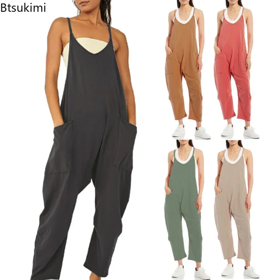 2026 Women's Casual Sling Jump - Women'S Fashion Overalls ulasan dan harga