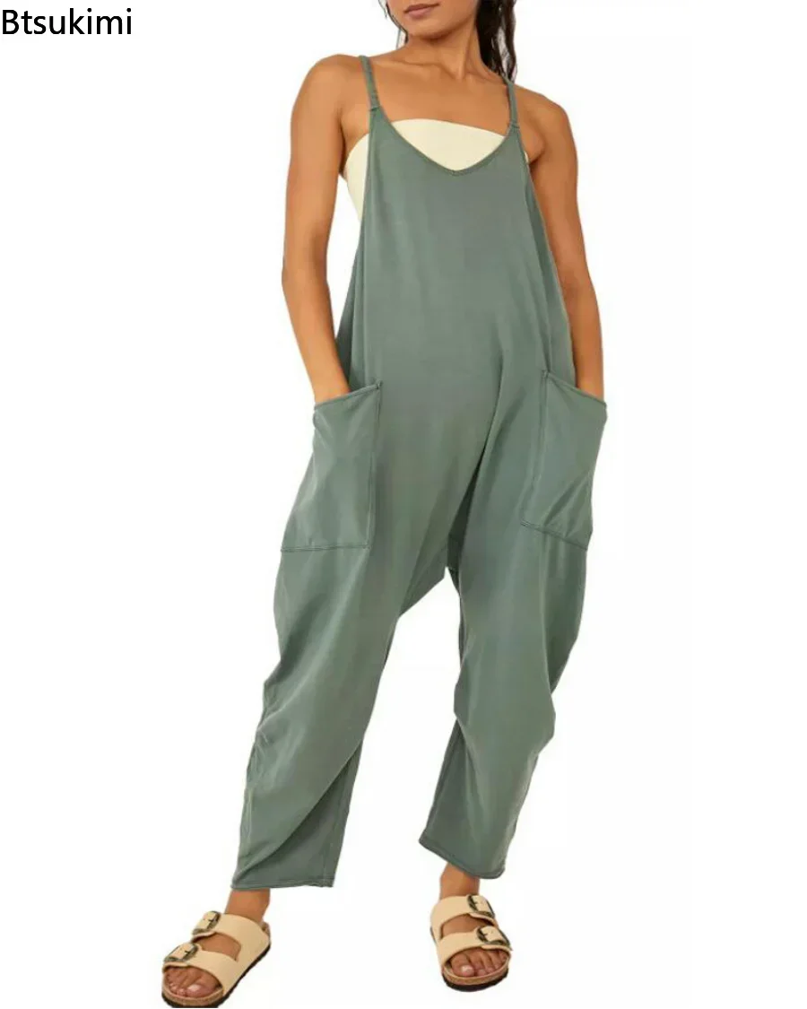 2026 Women's Casual Sling Jump - Women'S Fashion Overalls ulasan dan harga