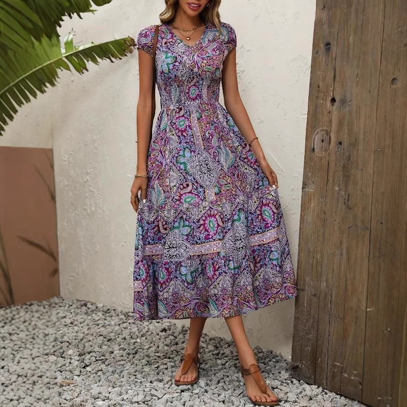 2026 Spring Summer Women's Boh - Maxi Dress Boho ulasan dan harga