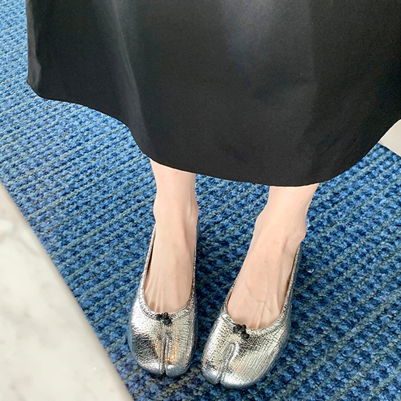 Women's Vintage Split Toe Mary - Women'S Fashion Walking Shoes ulasan dan harga