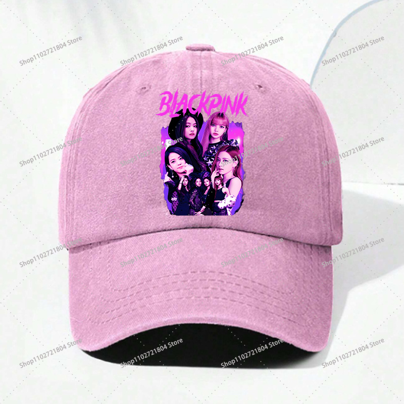 BlackPink Hip Hop Baseball Cap - Women'S Fashion Hats ulasan dan harga