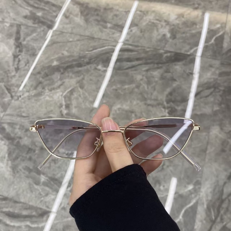 Fashionable Rhombus-Shaped Met - Women'S Fashion Eyewear ulasan dan harga