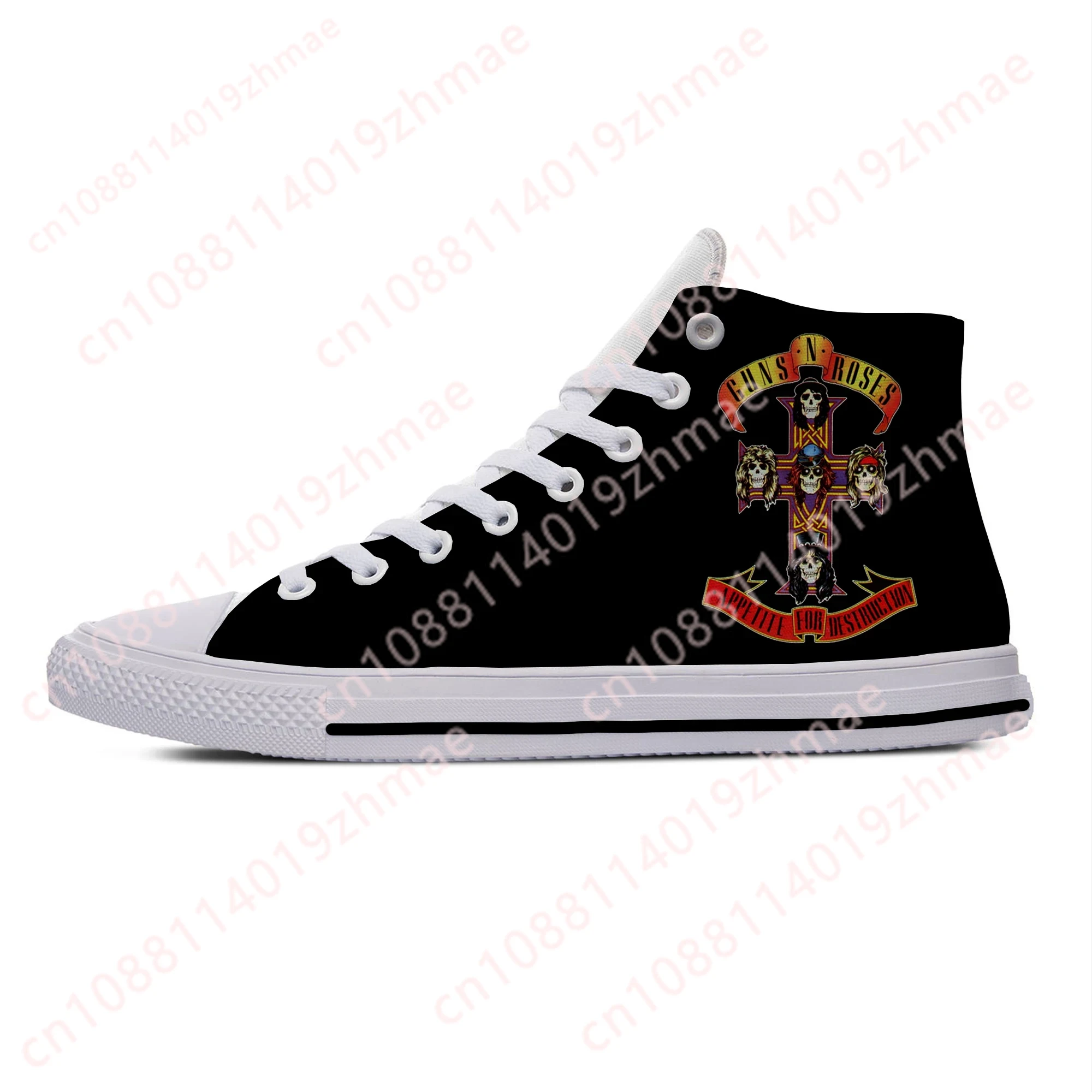 Hot 3D Guns N Rose Heavy Metal - Women'S Fashion Gym Shoes ulasan dan harga