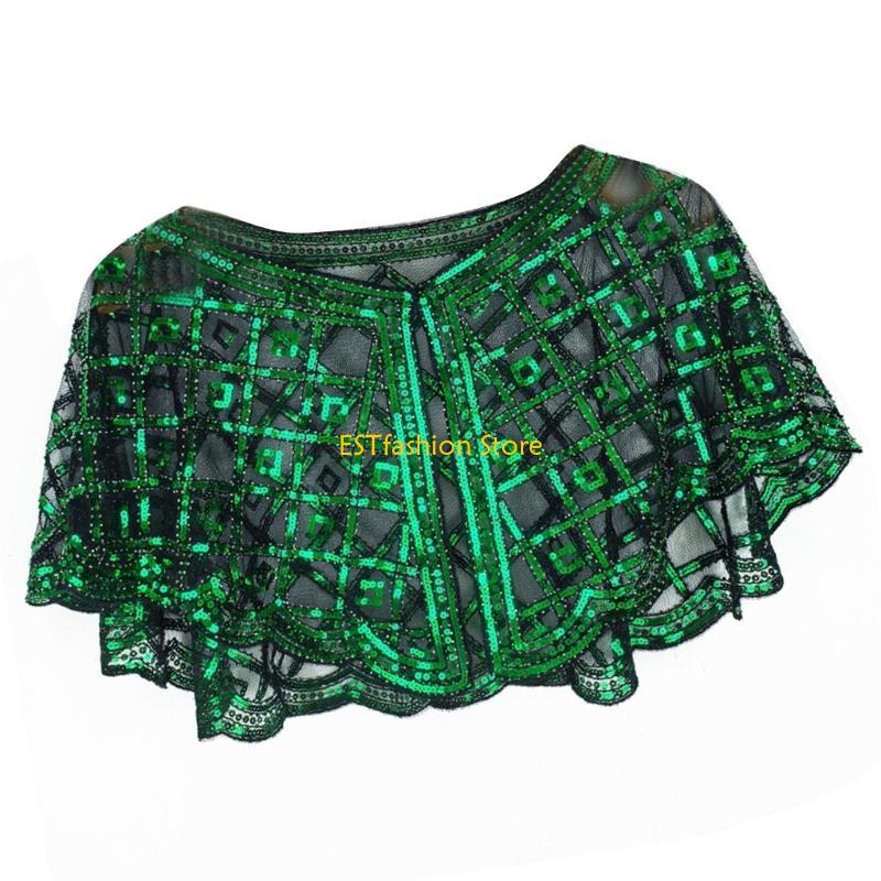 Y5GC 1920s Blingbling Shawl Sh - Women'S Fashion Roaring 20S ulasan dan harga