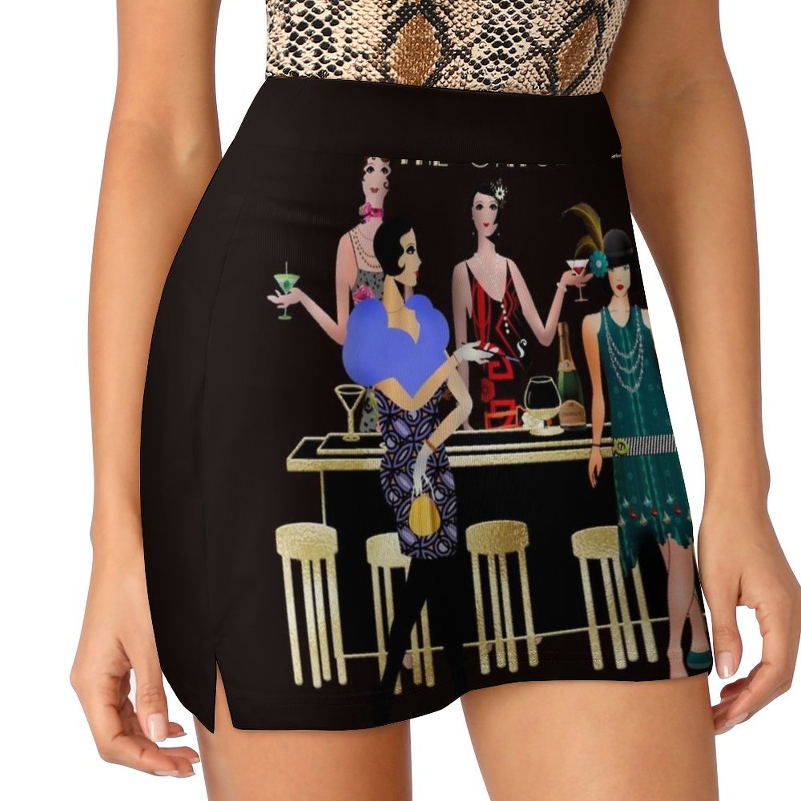 The Gatsby Era Skirts Woman Fa - Women'S Fashion Roaring 20S ulasan dan harga