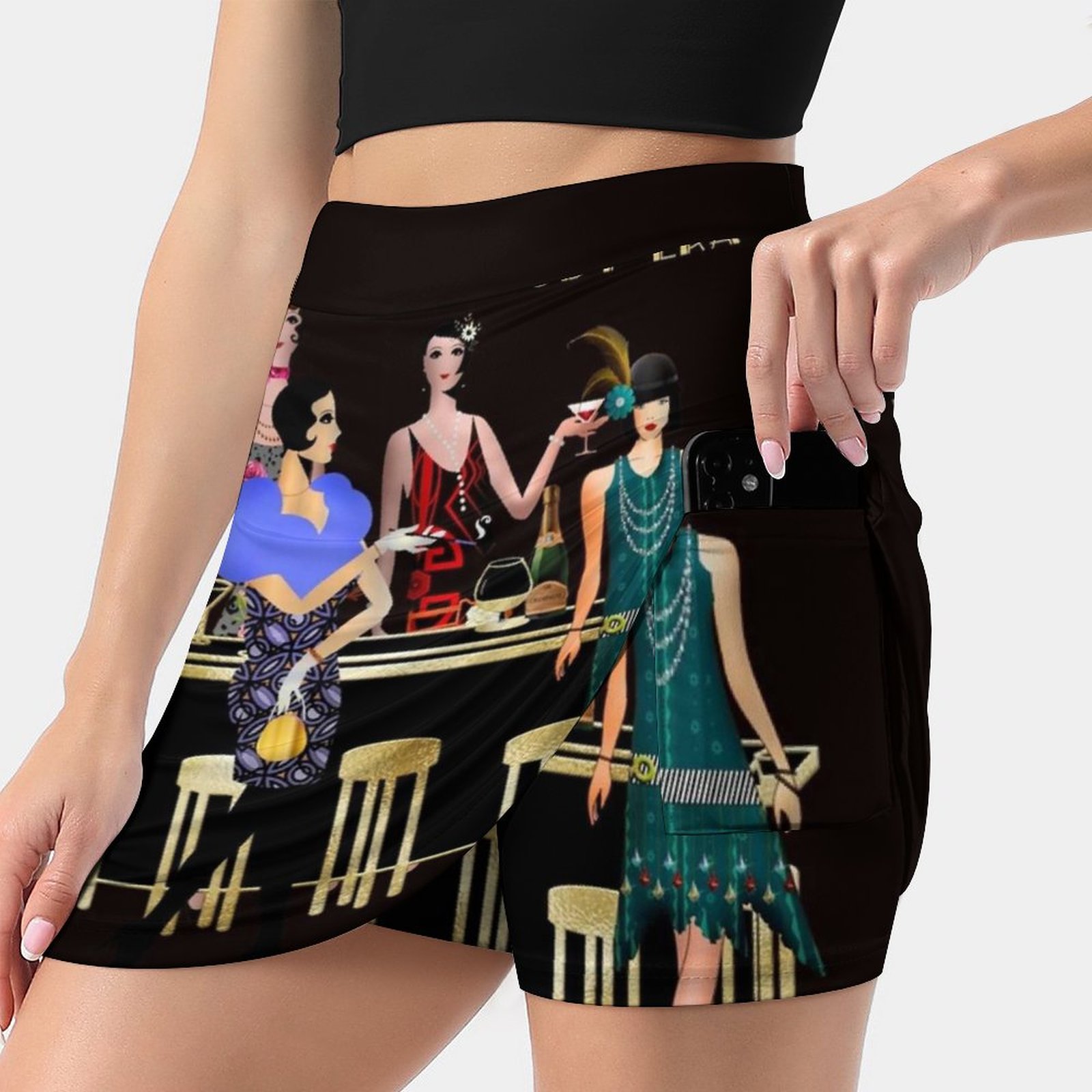 The Gatsby Era Skirts Woman Fa - Women'S Fashion Roaring 20S ulasan dan harga