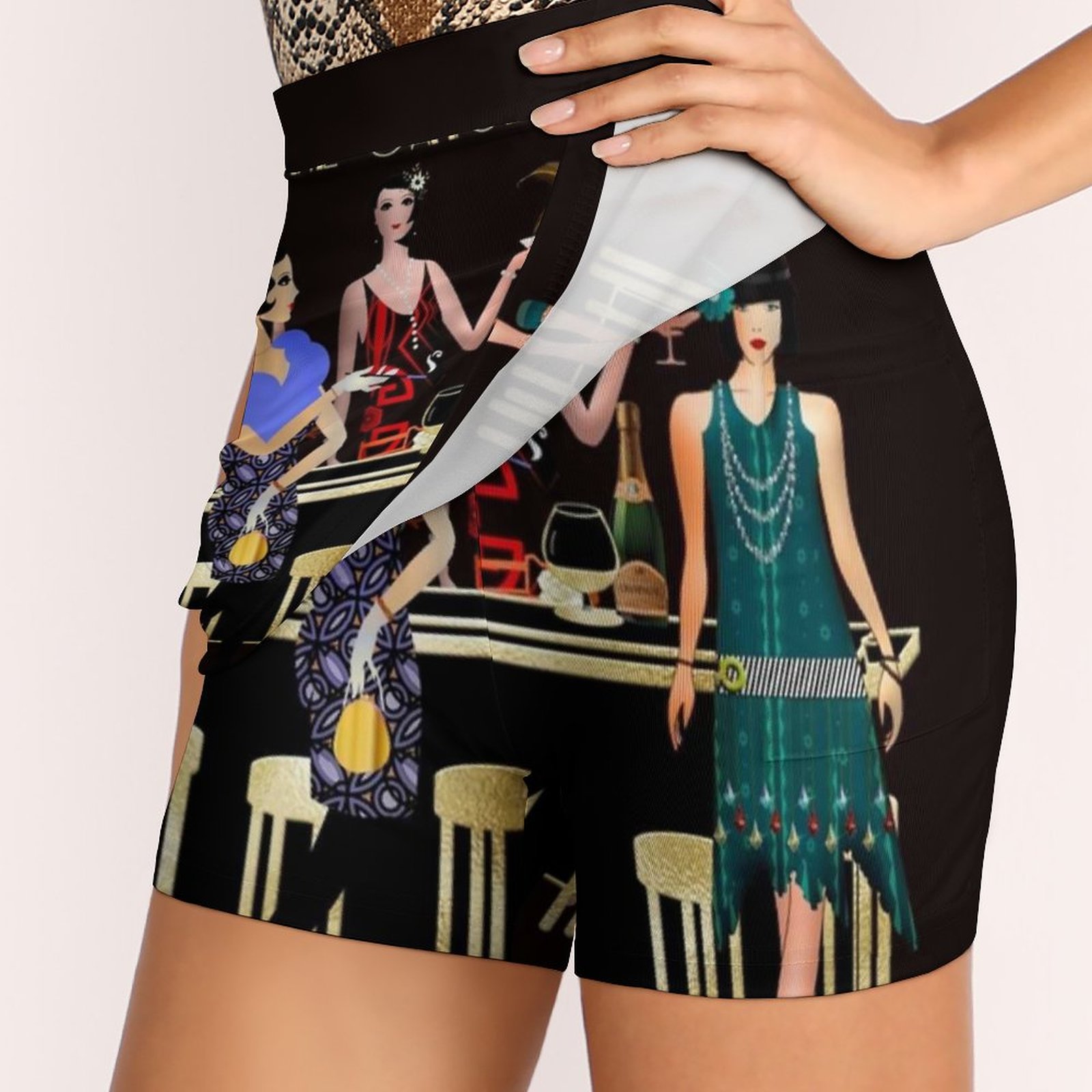 The Gatsby Era Skirts Woman Fa - Women'S Fashion Roaring 20S ulasan dan harga