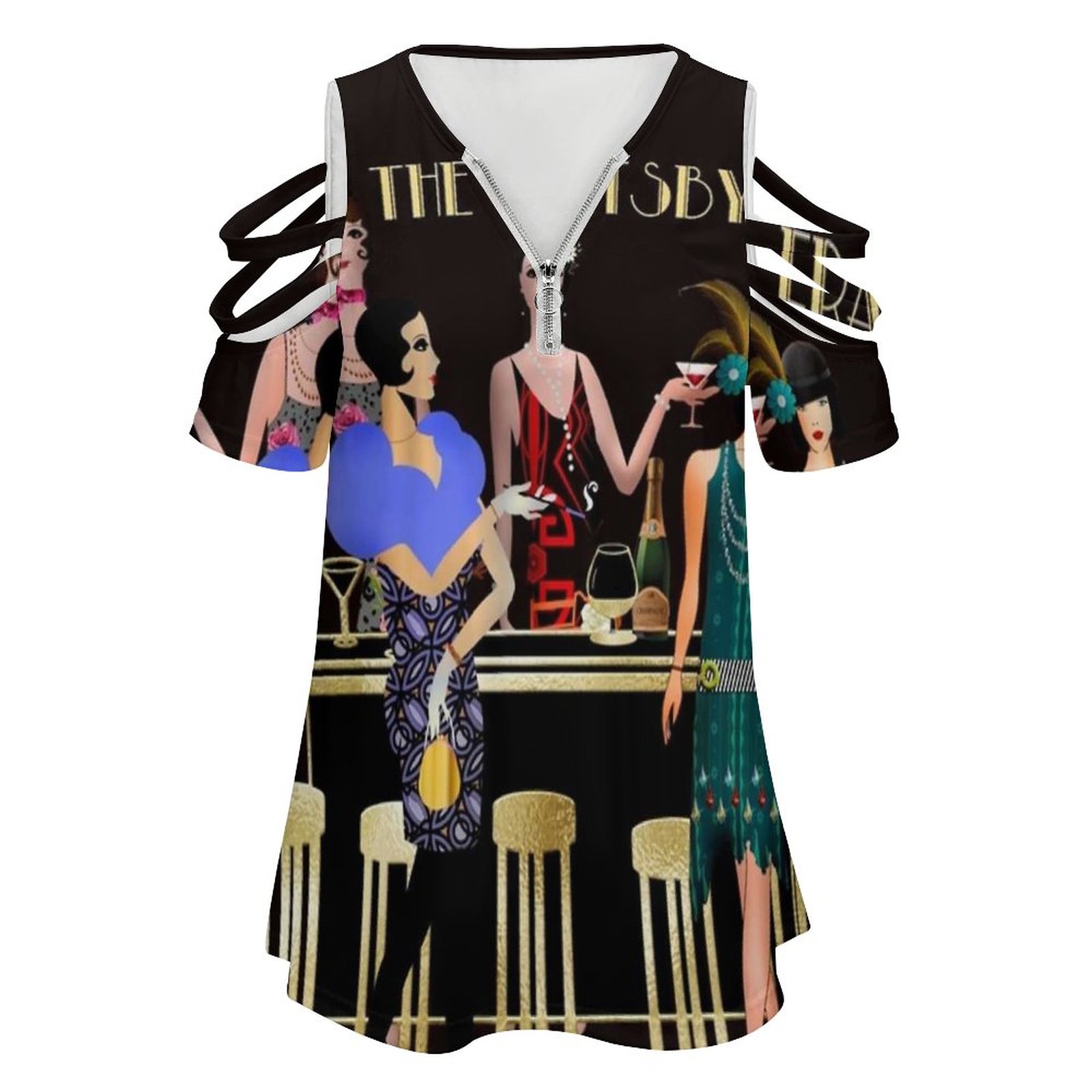The Gatsby Era New Fashion Zip - Women'S Fashion Roaring 20S ulasan dan harga