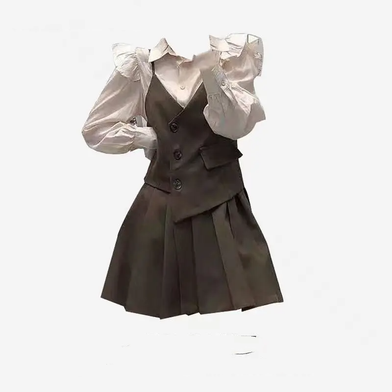 Women's Preppy Style Blouse Ov - Women'S Fashion Overalls ulasan dan harga