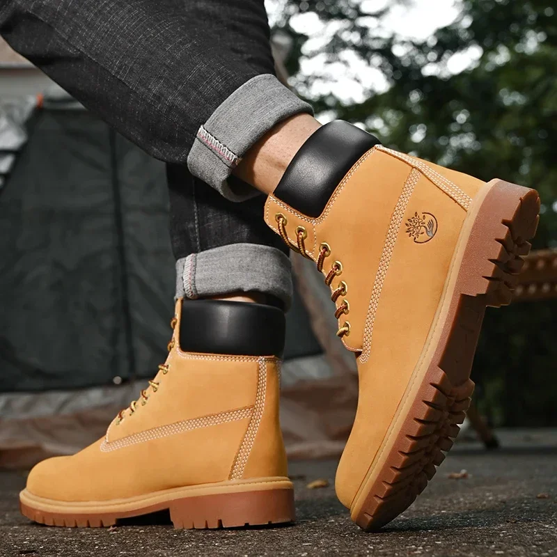 Boots Men High Top Boots High  - Women'S Fashion Gym Shoes ulasan dan harga
