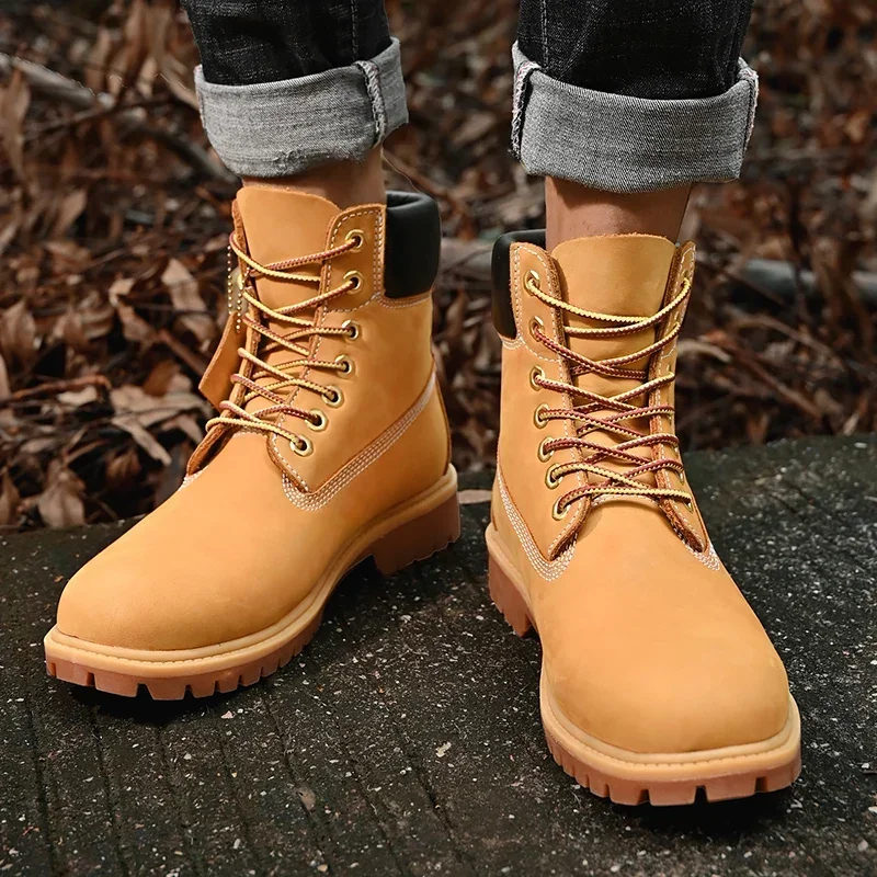 Boots Men High Top Boots High  - Women'S Fashion Gym Shoes ulasan dan harga