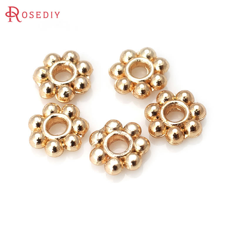 18K Gold Color Brass Flower Sp - Women Fashion Jewellery ulasan dan harga