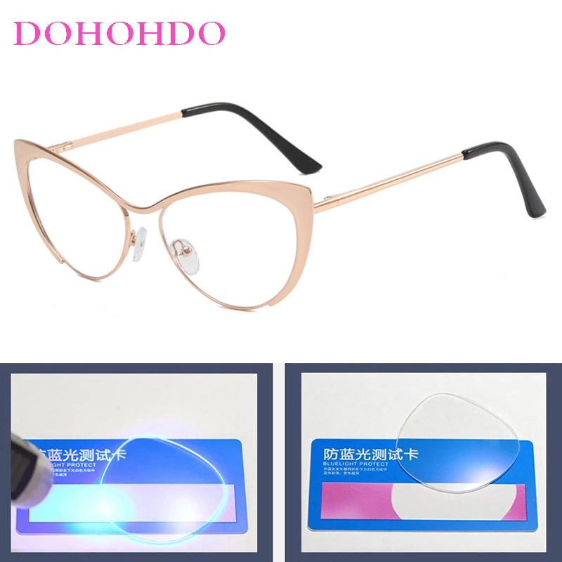 New Luxury Metal Cat Eye Fashi - Women'S Fashion Reading Glasses ulasan dan harga