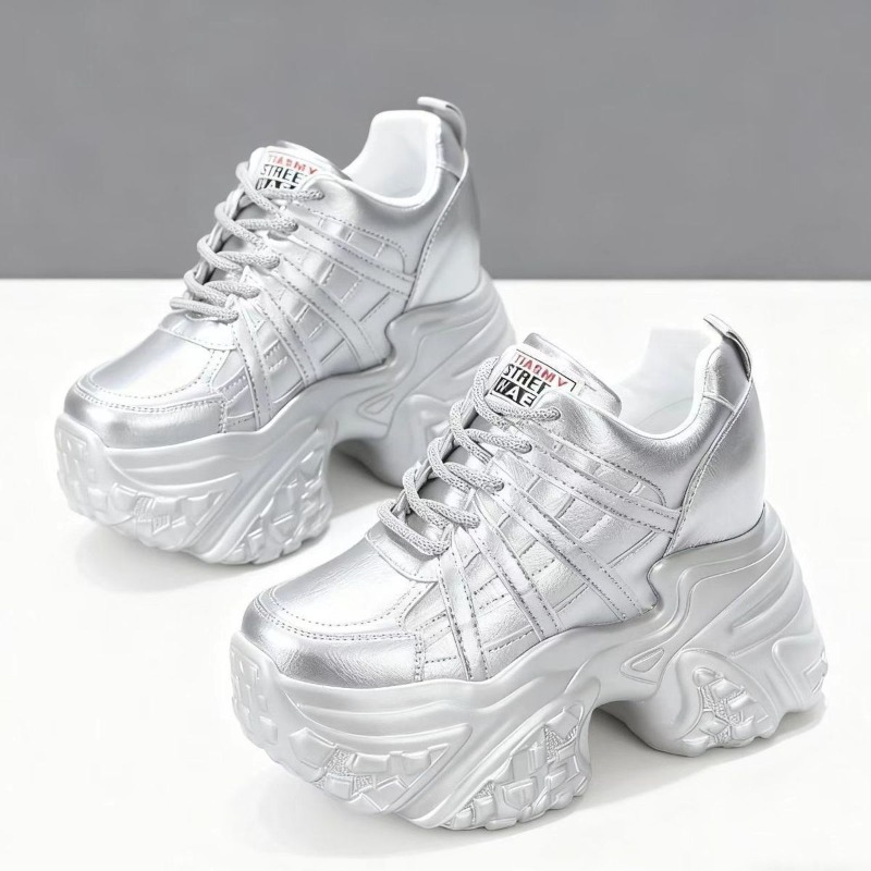 2026 New 10M 12CM Genuine Leat - Women'S Fashion Gym Shoes ulasan dan harga