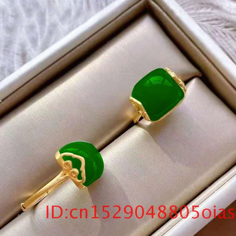 Natural Hetian Jade Ring Fashi - Women Fashion Jewellery ulasan dan harga