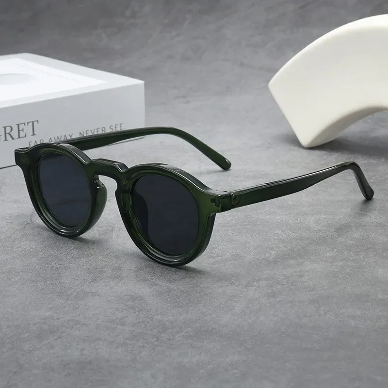 High Quality Round Sunglasses  - Women'S Fashion Eyewear ulasan dan harga