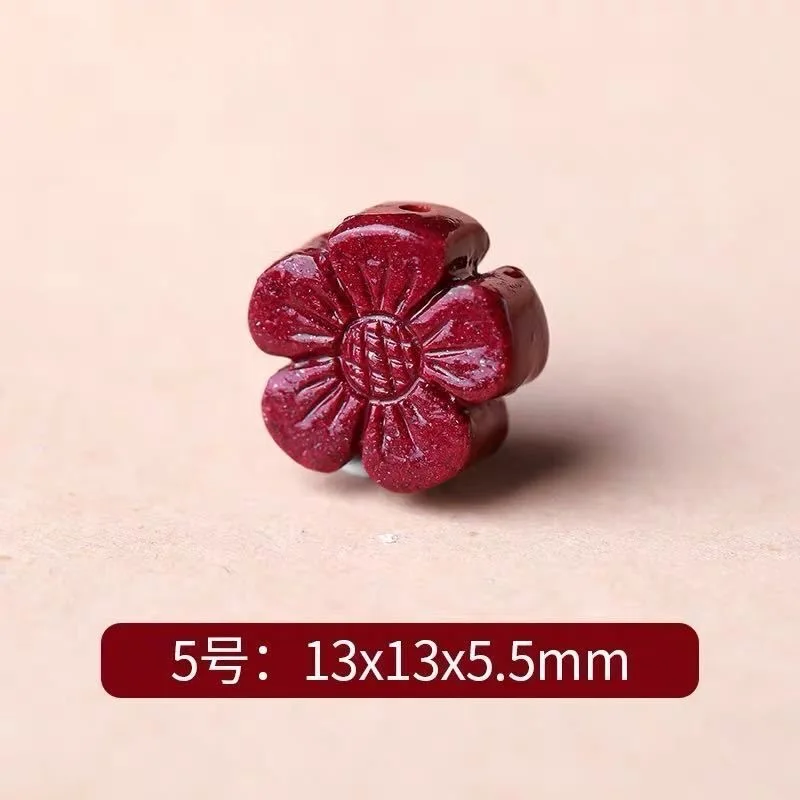 5pc Natural Cinnabar Chinese O - Women'S Fashion Jewellery ulasan dan harga